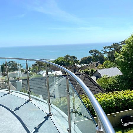 One Of The Best Properties In Lyme! Breathtaking Views Across The Whole Bay. 3 Stories With 2 Tier Veranda Around The Property. Sleeps 6 Lyme Regis Esterno foto